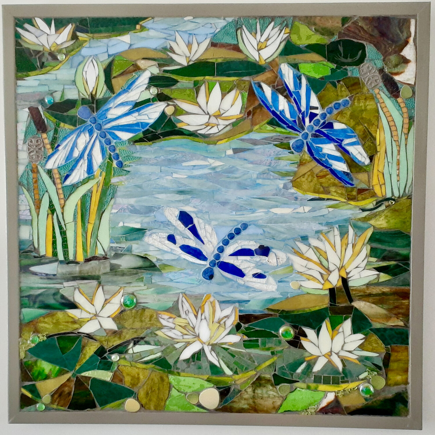 Pam Watroba's mosaics will be on display in the Main Street Gallery's "No Limits" exhibit.
