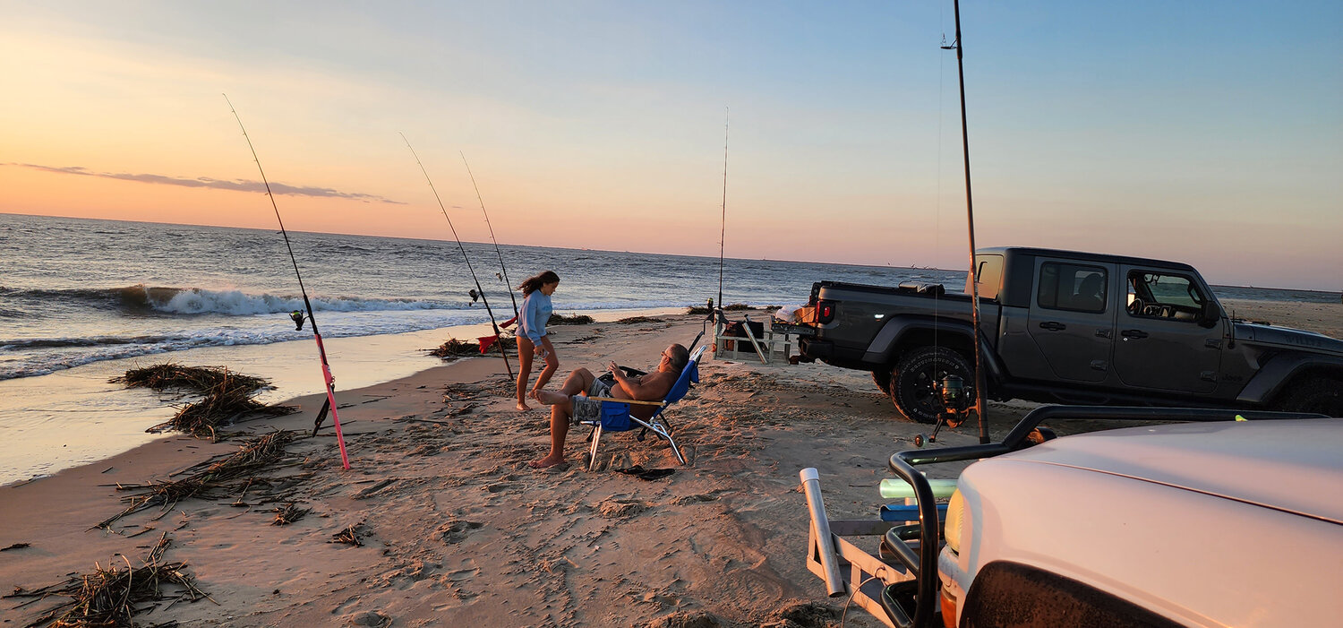 Storm surges pushing in a variety of fish species