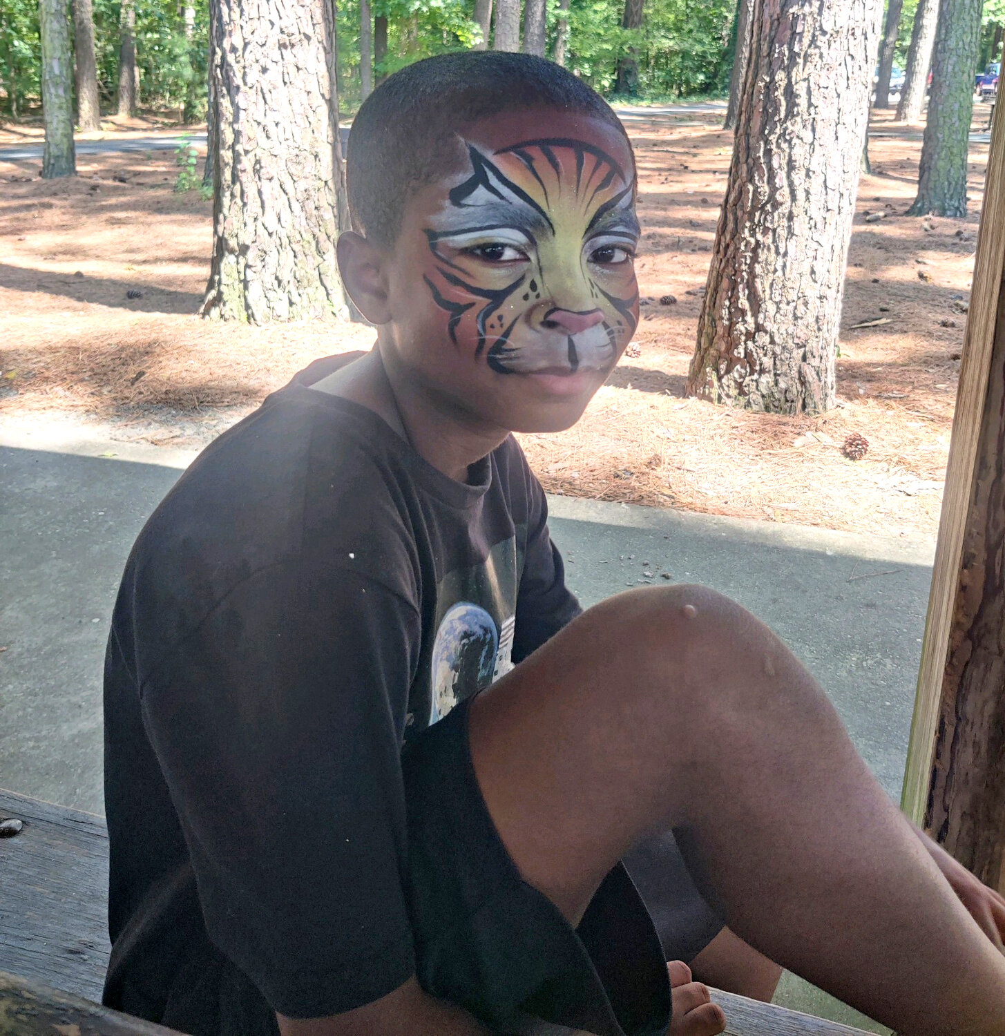The Departments of Social Services in Caroline, Dorchester, Queen Anne’s, and Talbot counties recently hosted an appreciation event for area foster parents at the Tuckahoe State Park Lake Pavilion in Ridgely. In addition to providing steamed crabs, the event included lunch, a DJ, face painting, and access to the park’s playground and trails. For information on becoming a foster or adoptive parent in Talbot County, call the Talbot County Department of Social Services at 410-820-7371 or visit midshoreresourceparents.com. Pictured is family participant Tavion Wilson.