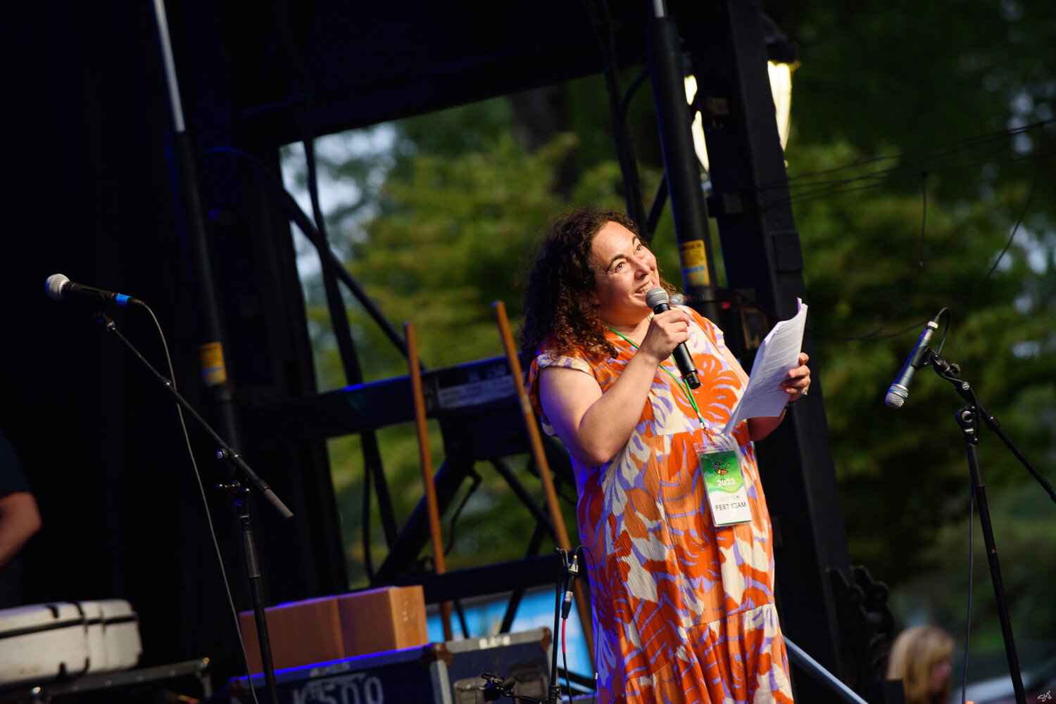 Maryland Folk Festival Manager Caroline O'Hare welcomes performers, artists and spectators to the 2023 event.