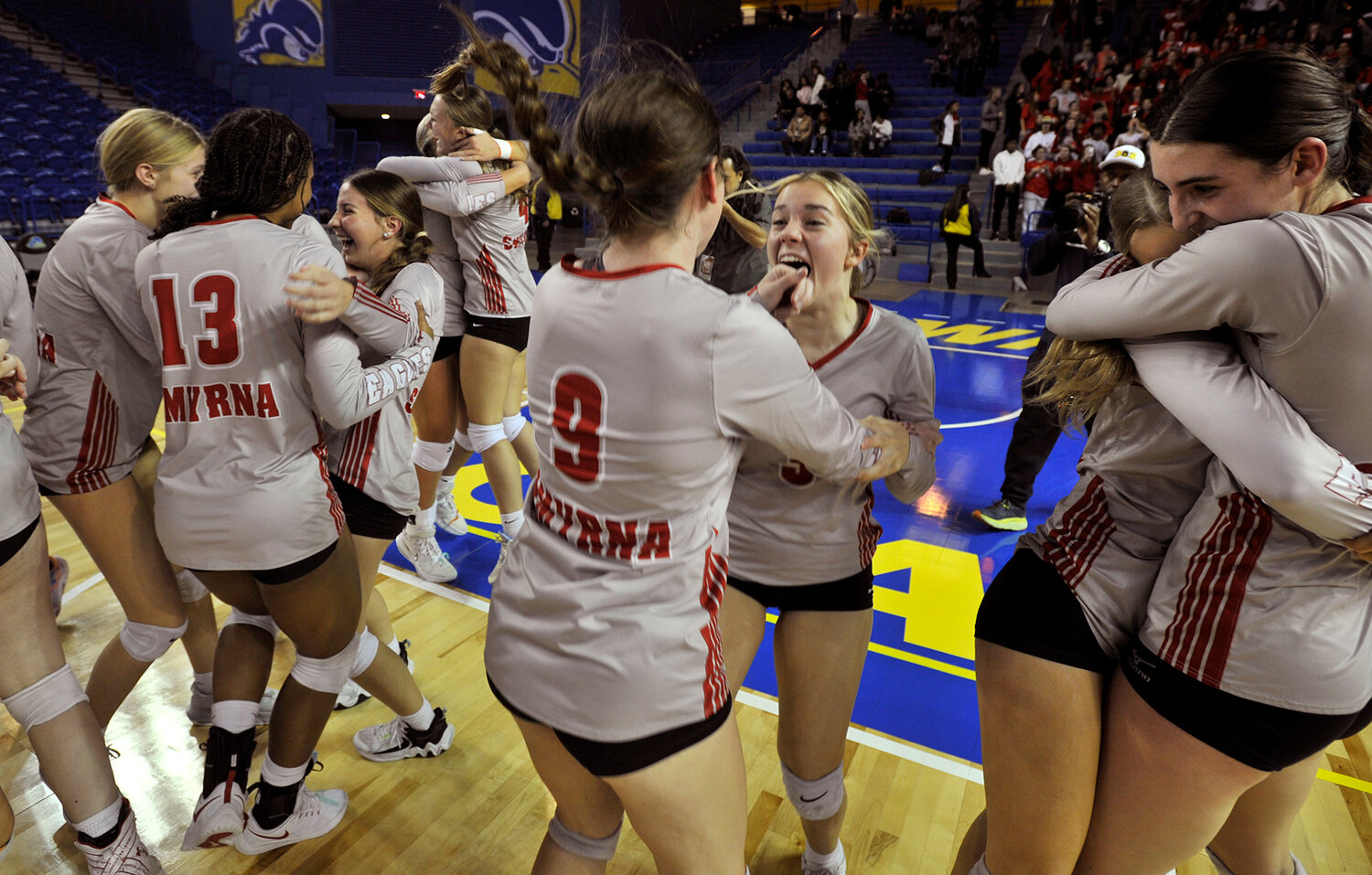 Smyrna makes history by taking girls' volleyball state crown Bay to