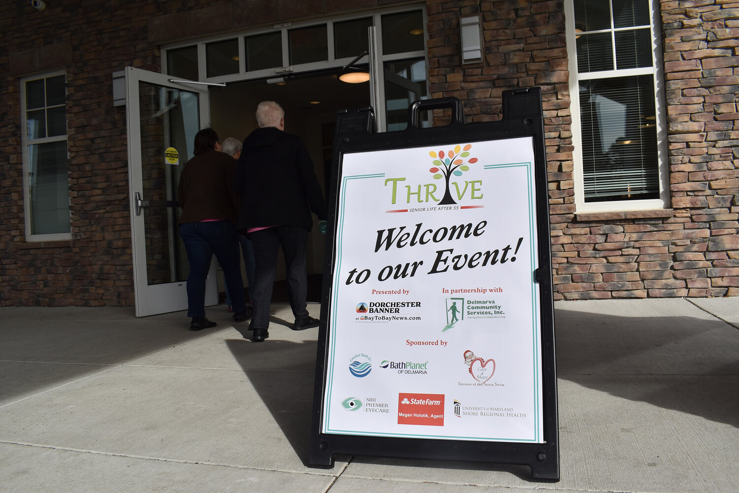 Vendors and experts welcome guests toThrive Dorchester 2023, hosted by the Dorchester Banner at the Weinberg Intergenerational Center.