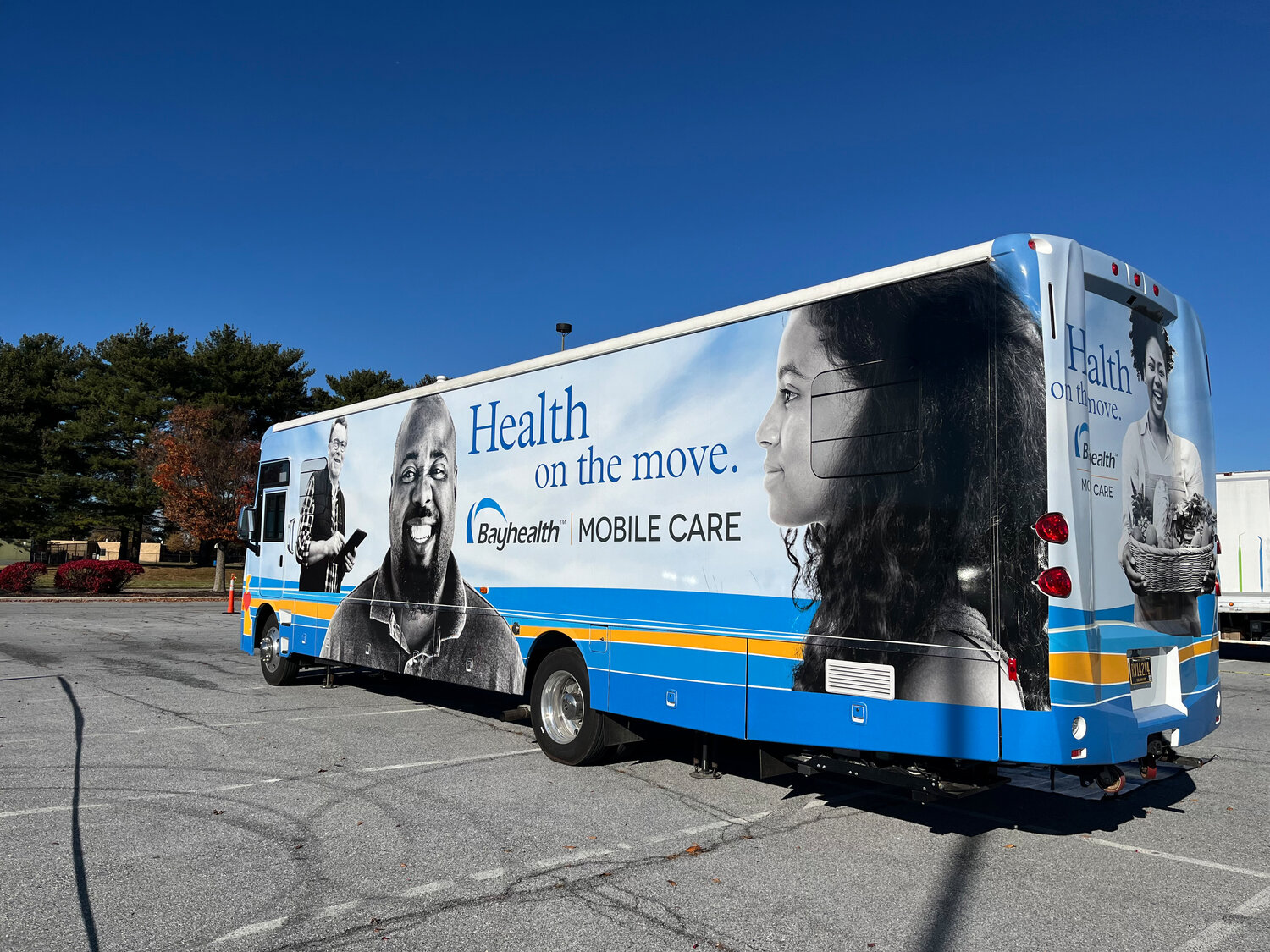 Bayhealth team members and clinical staff took health on the move, bringing free services to community members at the Blue Hen Mall/Corporate Center, Dover, on Nov. 14. Several area residents took advantage of free flu vaccinations, blood pressure checks and cancer education.