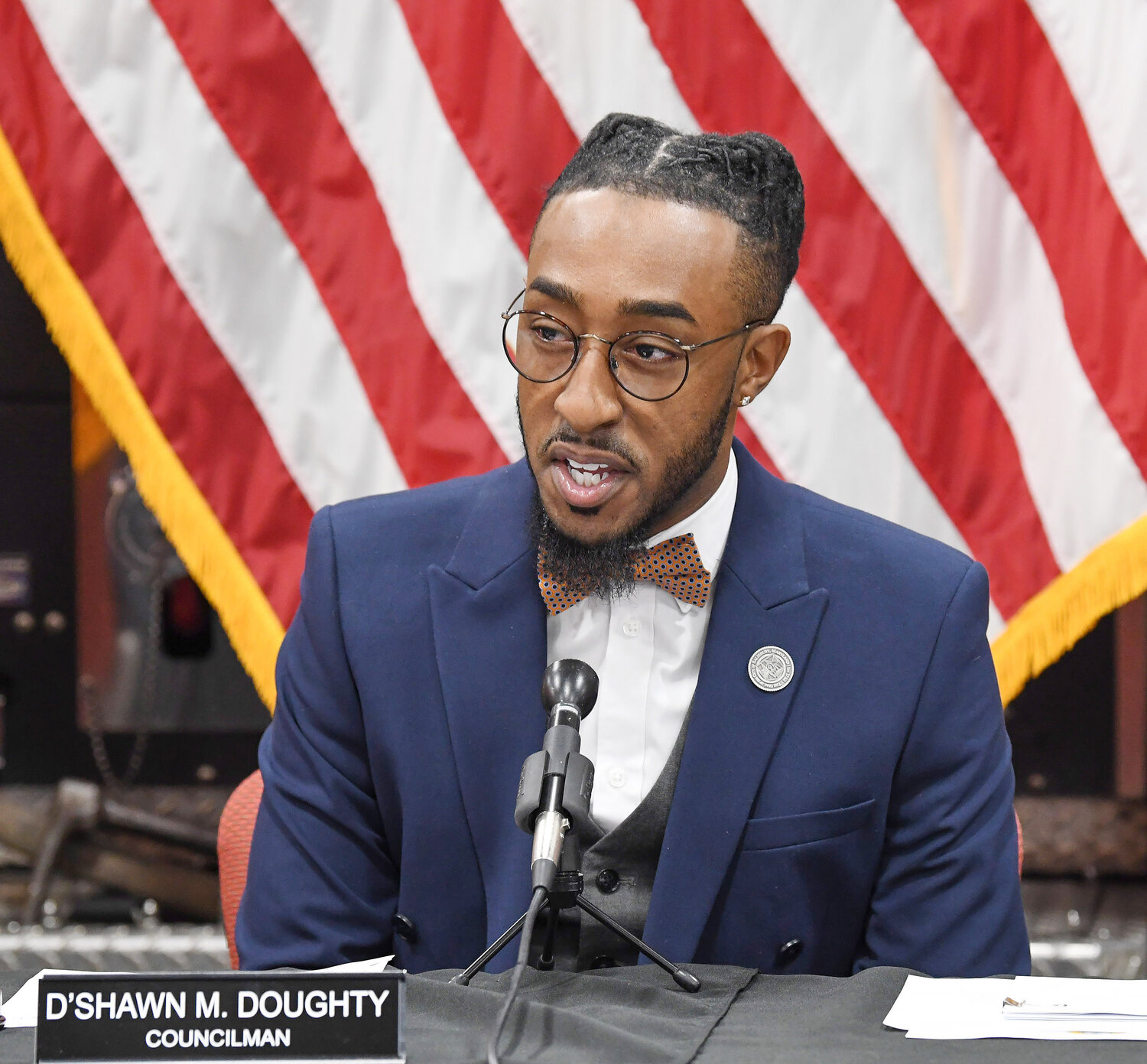 District 2 Councilman D'Shawn Doughty was chose by his colleagues to serve as Council President.