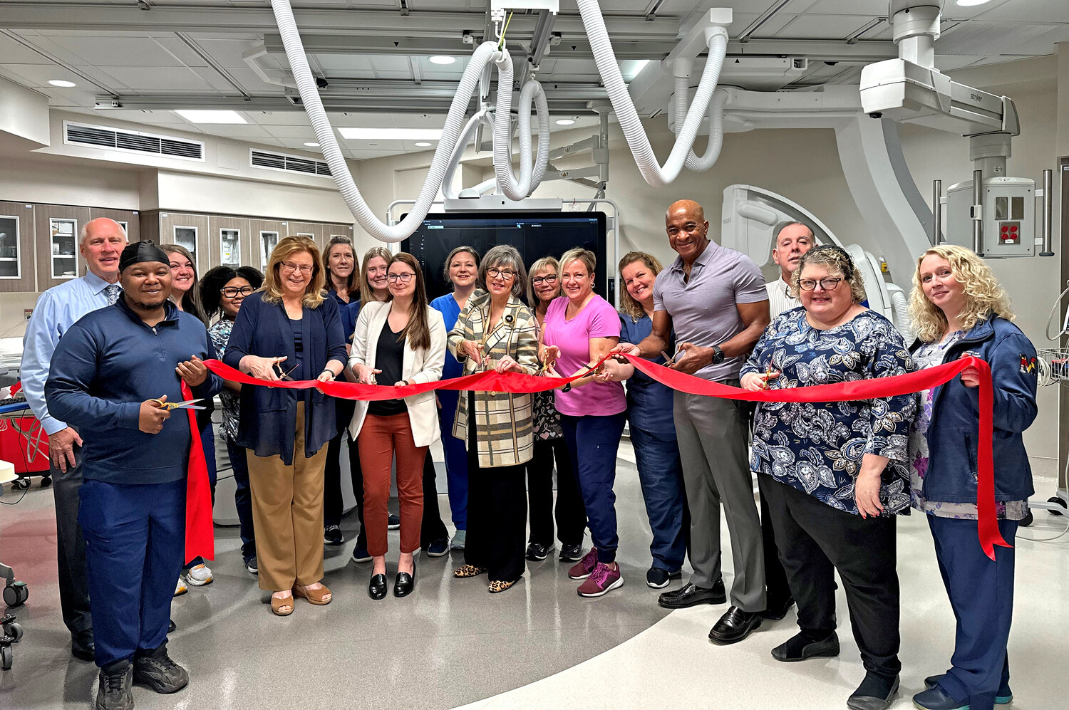 UM Shore Regional Health Radiology Services team members held a ribbon-cutting ceremony for the new Interventional Radiology Suite at UM Shore Medical Center at Easton on Oct. 17.