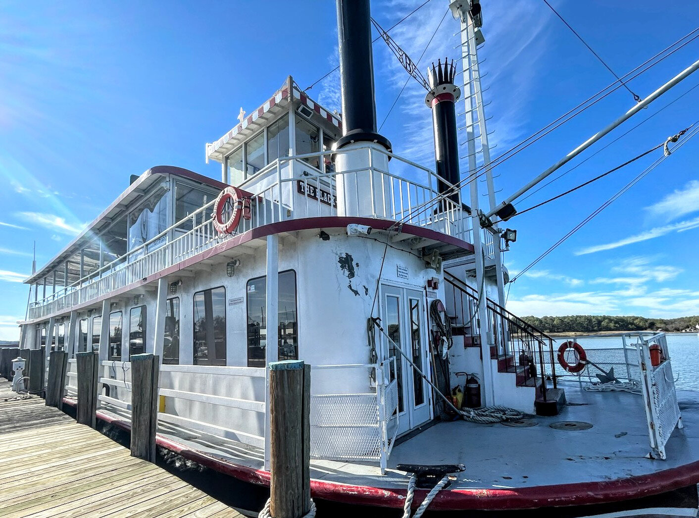 Black-Eyed Susan successfully moored at Slaughter Creek Marina | Bay to ...