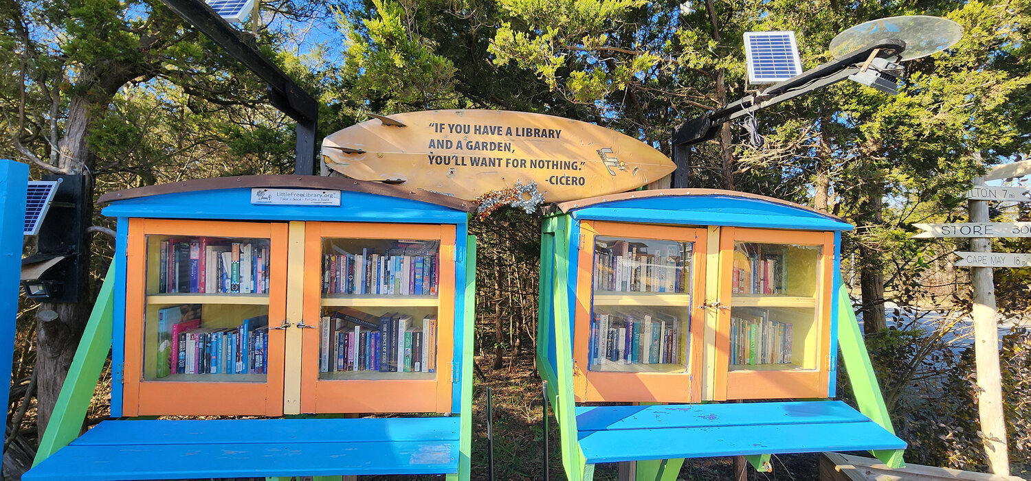 The little community library at Broadkill is great if you need something to read while you are at the beach.