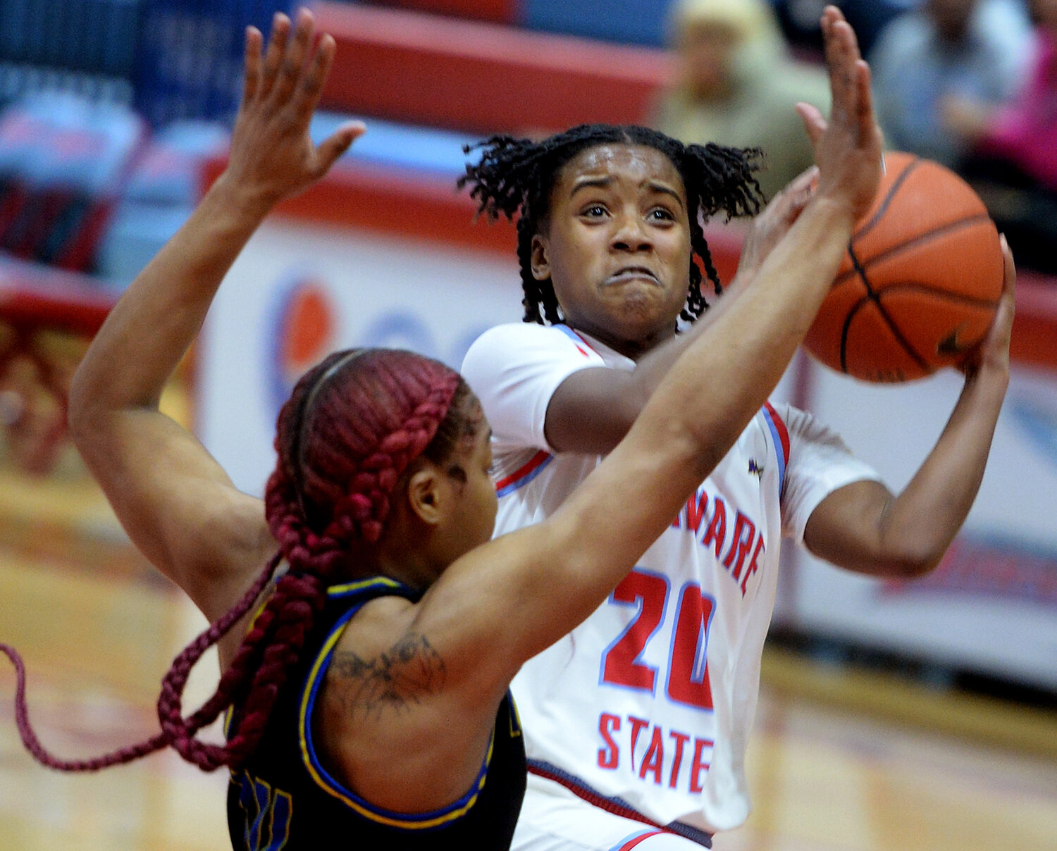 Photo gallery: Delaware State women knock off Delaware | Bay to Bay News