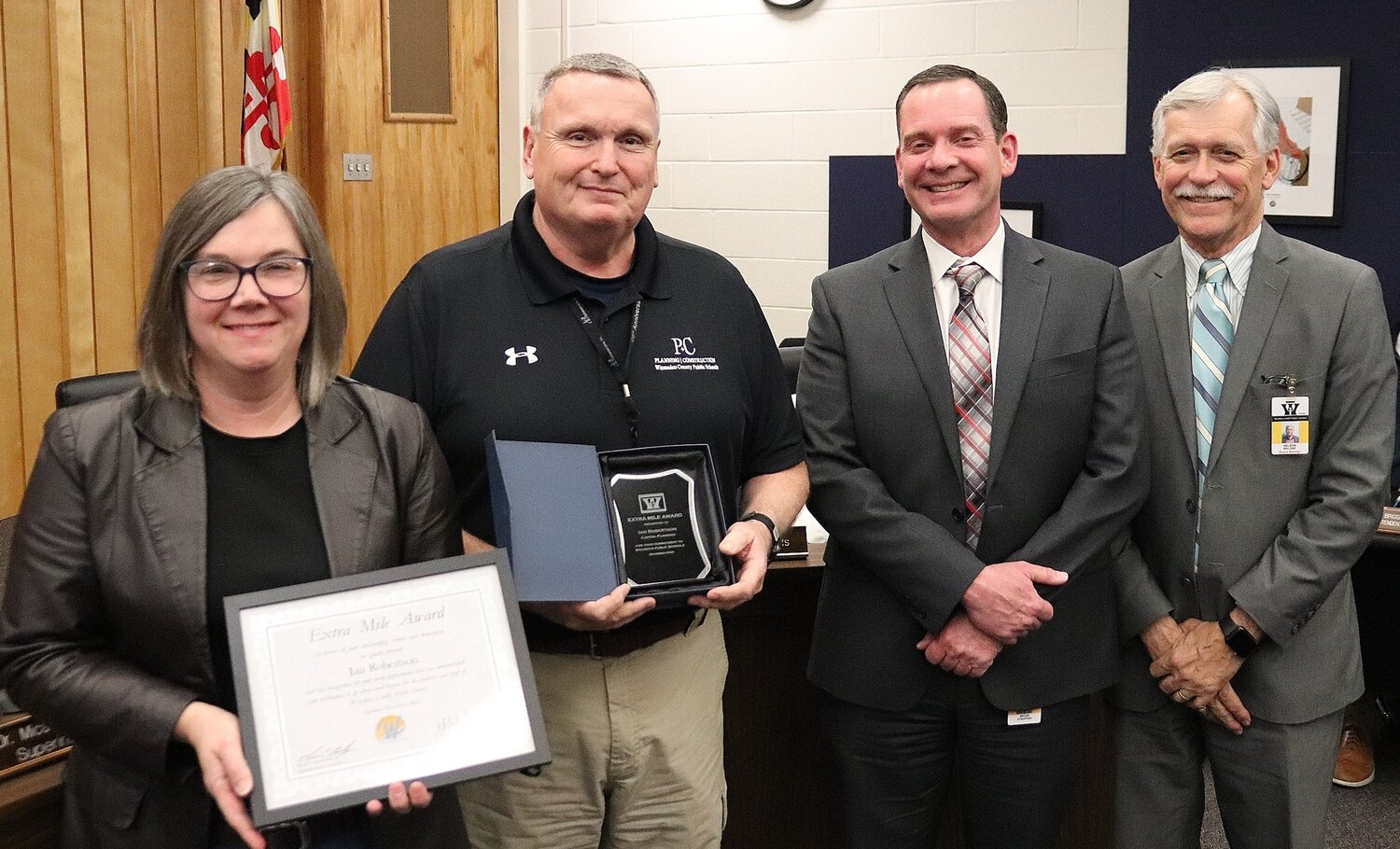 School employees earn Extra Mile Award | Bay to Bay News