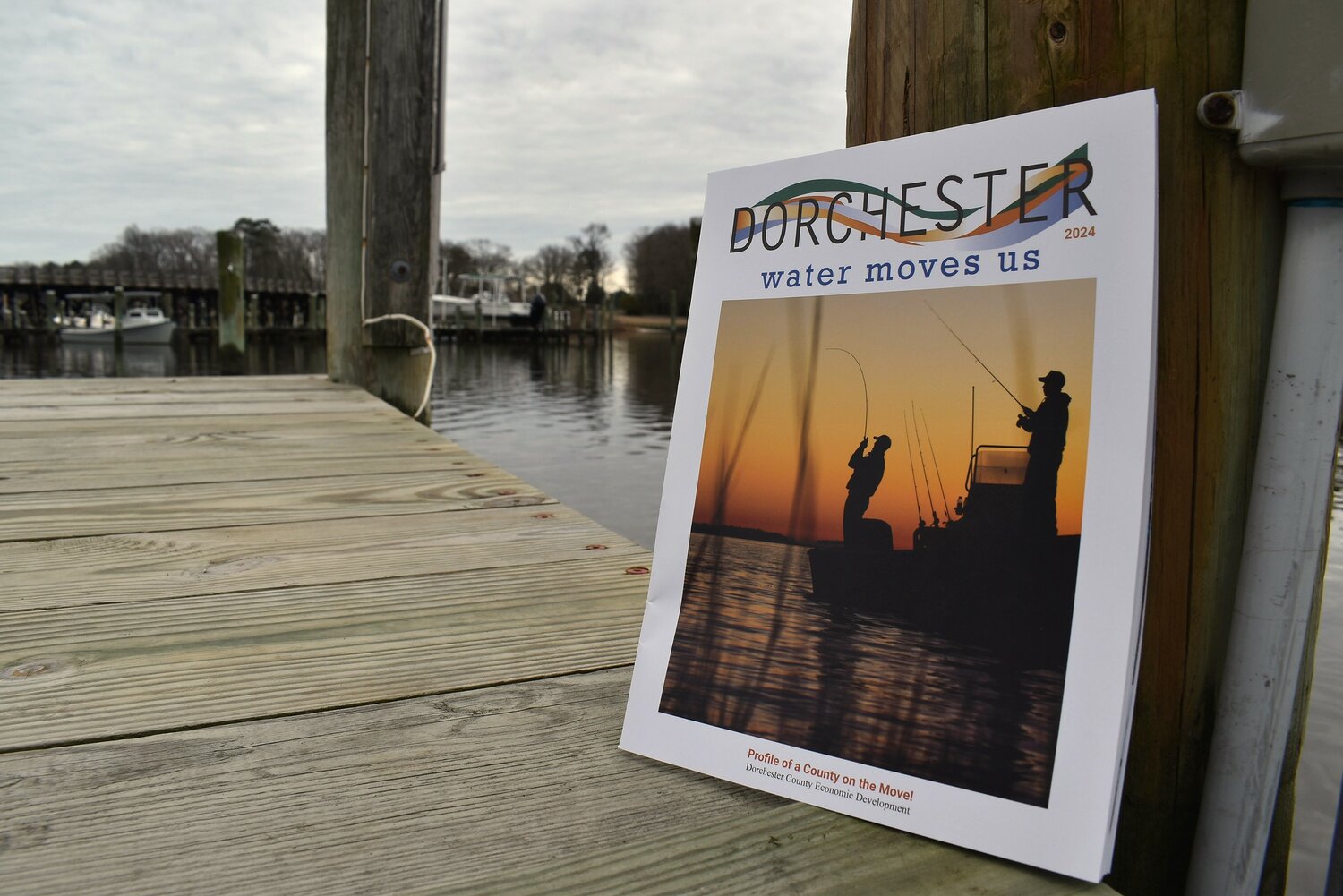 Dorchester Water Moves Us magazine in 2024.