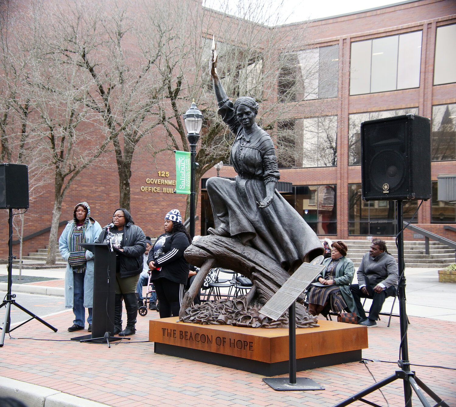 Traveling Tubman sculpture ‘Beacon of Hope’ leaves Salisbury | Bay to ...