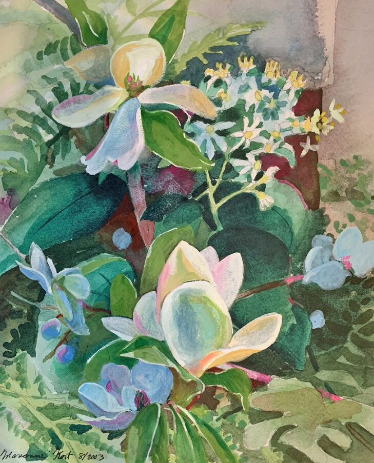 Watercolor by Marianne Kost