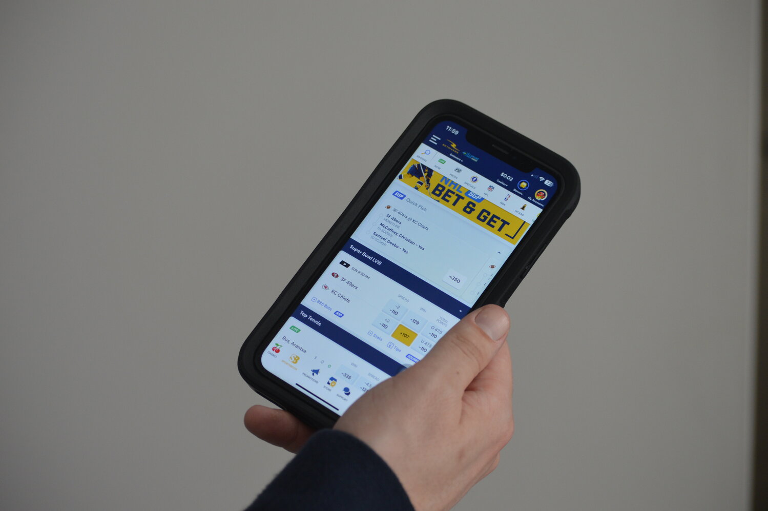 Delawareans can utilize a number of sportsbook and casino offerings on the newly launched BetRivers app.