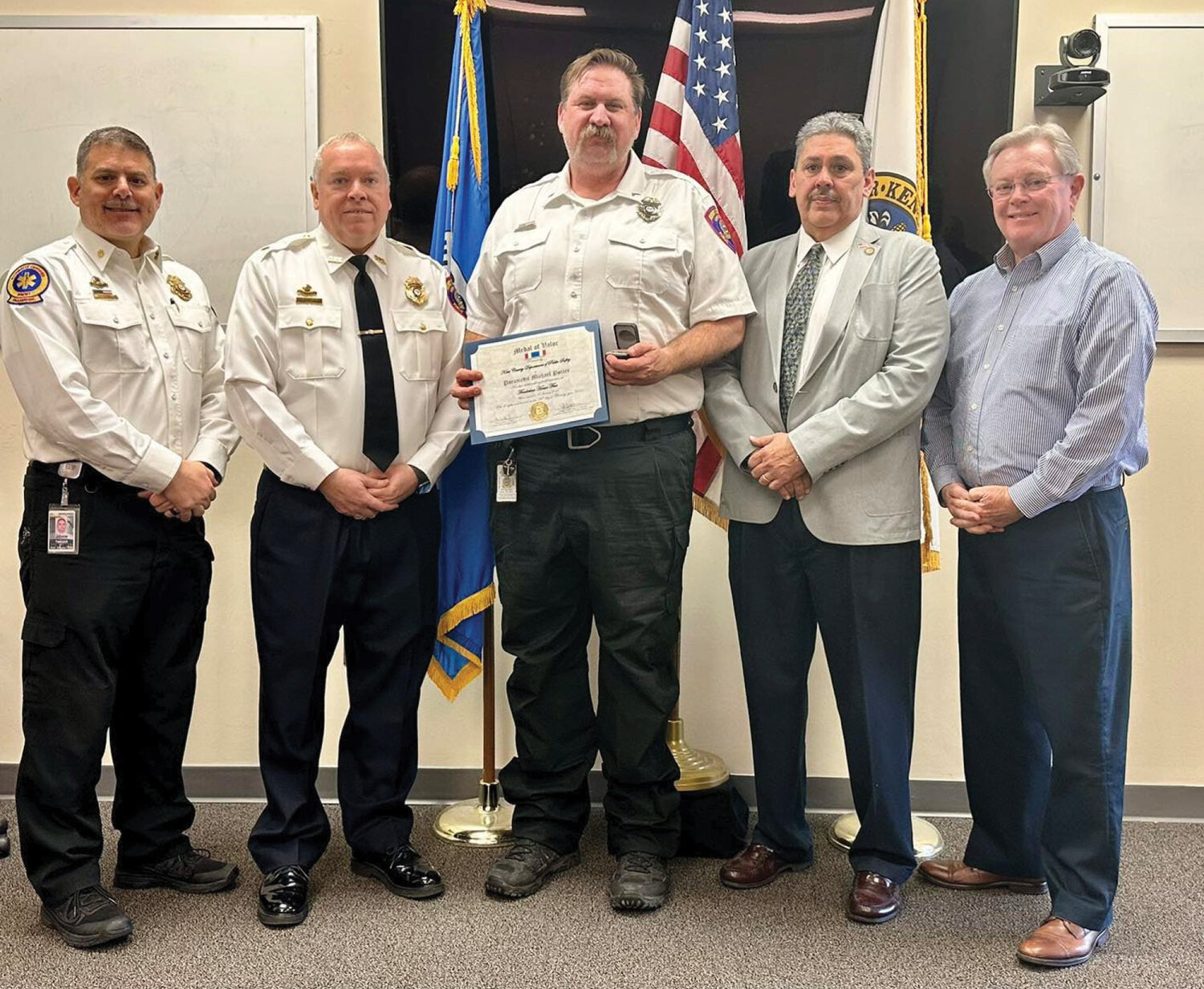 Kent County paramedic awarded Medal of Valor | Bay to Bay News