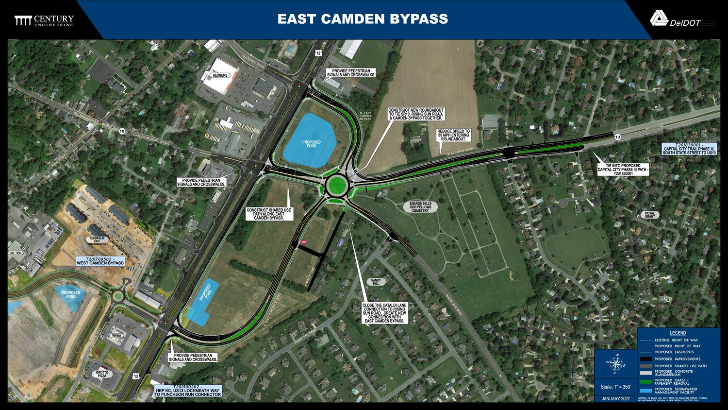 Ready, aim, shovels: Construction begins on East Camden Bypass | Bay to ...