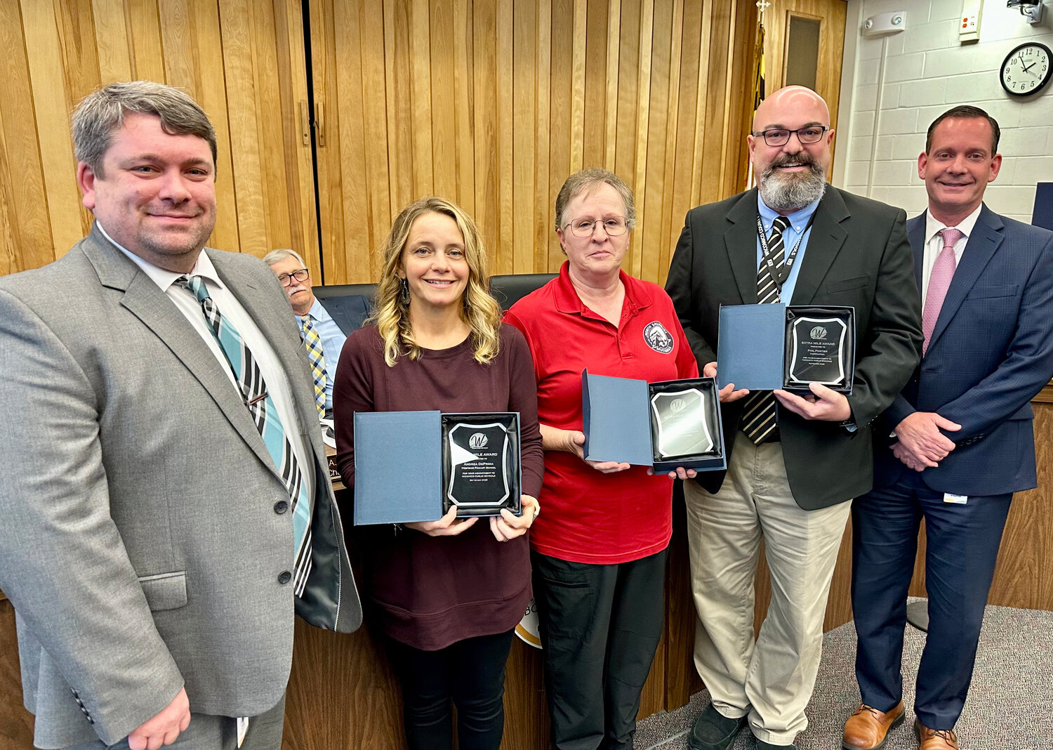 WCPS employees earn Extra Mile Awards | Bay to Bay News
