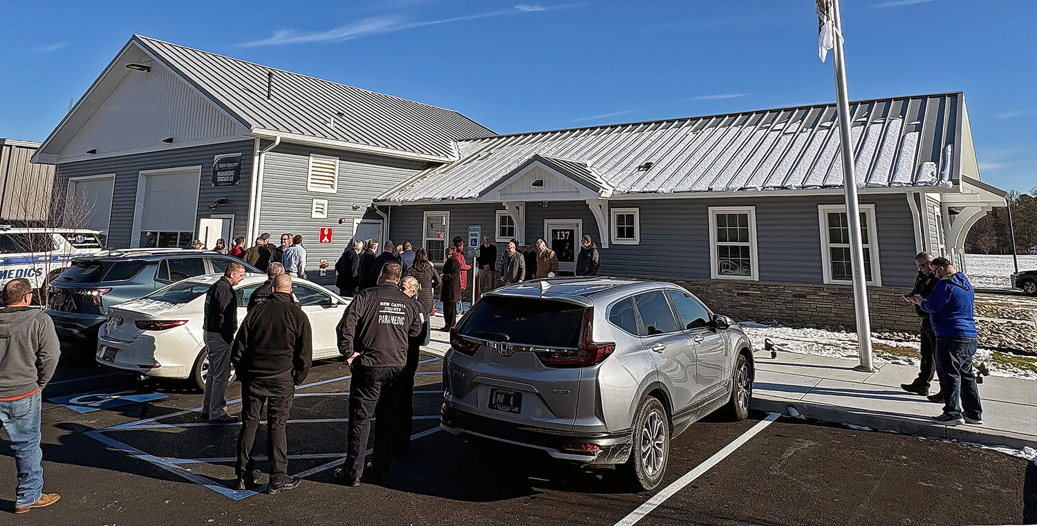 Kent County officials dedicate new Frederica EMS facility, warehouse ...