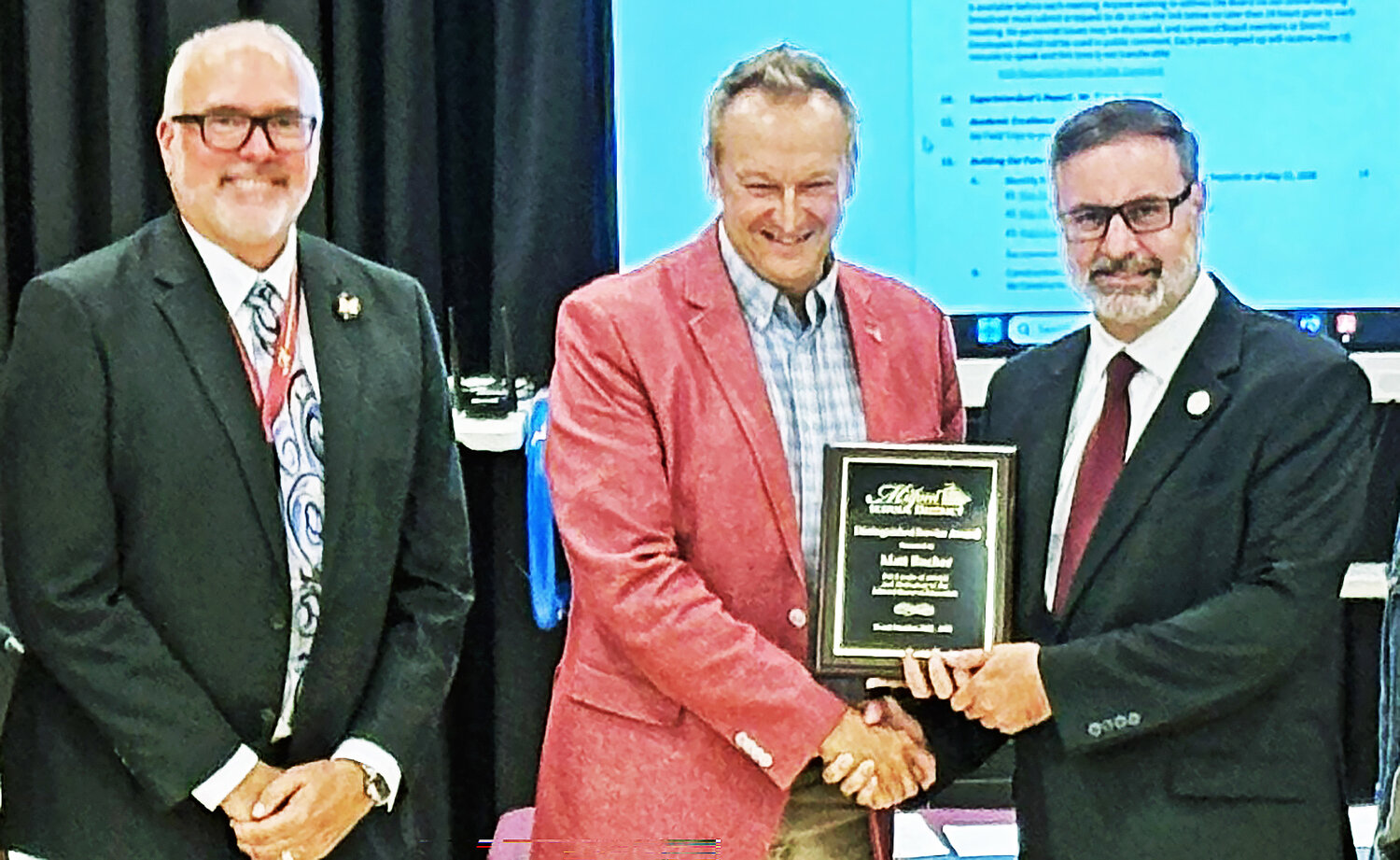 Milford Board of Education honors outgoing VP Bucher - Bay to Bay News