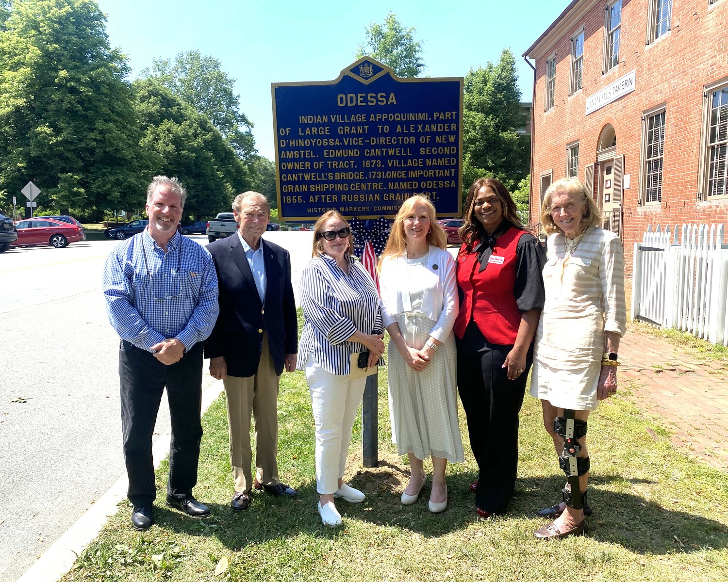 Odessa Historic Marker relocated, rededicated