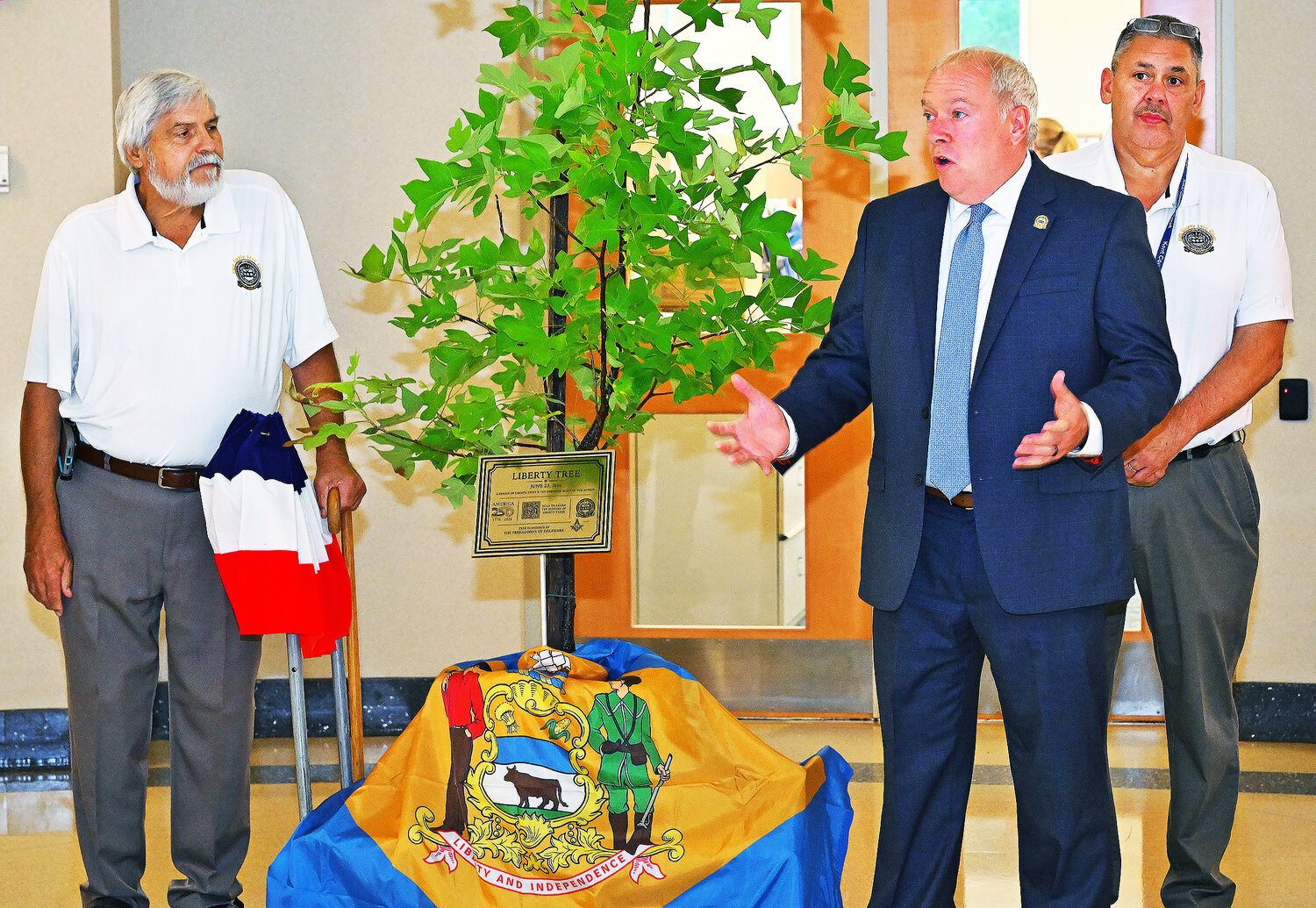 Levy Court dedicates descendant of Maryland Liberty Tree