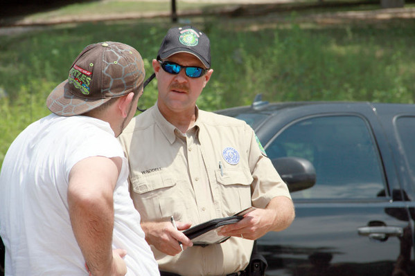 Gonzales game warden recognized for saving life