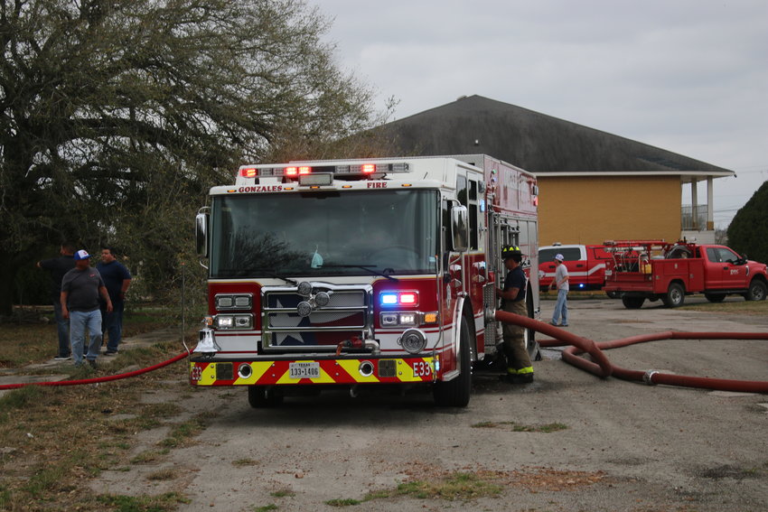 Gonzales firefighters responded to a blaze at the vacant nursing home on Cartwheel Drive last month. Last week, two juveniles were detained and charged with arson in connection with the fire, which caused $36,000 in property damage.