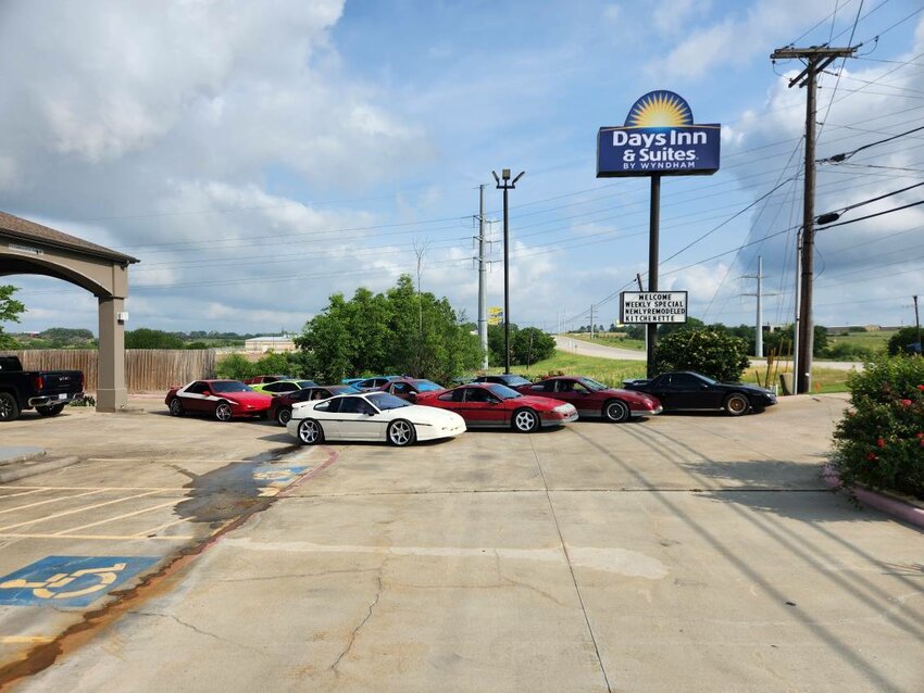 Fiero Roundup attendees stayed at the Days Inn and Holiday Inn Express in Gonzales and dined at GG&rsquo;s and La Bella Tavola. They also visited the Gonzales Memorial Museum, the Pioneer Flight Museum in Kingsbury, the Power Plant Texas Bar &amp; Grill and the Sebastapol House historic site in Seguin. They also went to the First Shot monument in Cost.