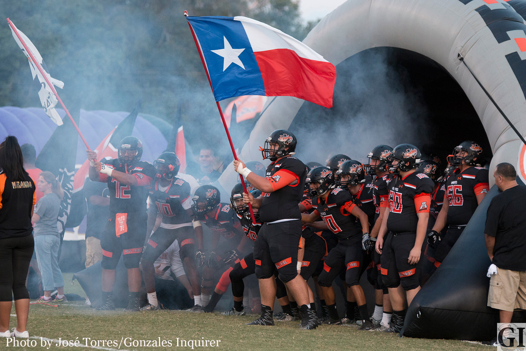 Rivalry games always add some “extra juice,” as head coach Kodi Crane calls it. Tonight will be no different as the Apaches take on the Gobblers in Cuero for their annual show down.