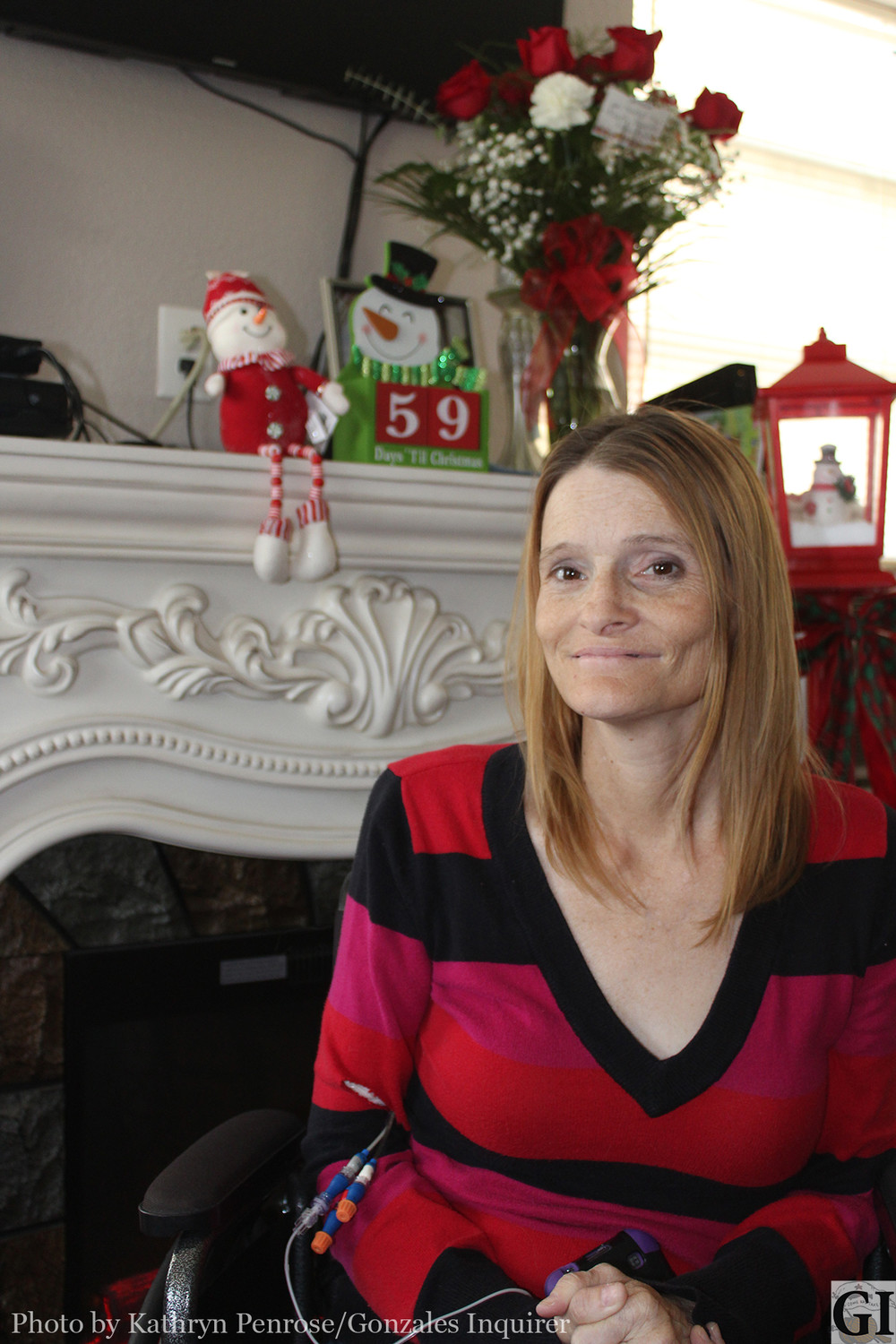 On Friday afternoon, when the cold front started moving in, Becky Cole was home by her fireplace counting down the days until Christmas. Cole's family decorated her house early this year, to stretch out the joy of this coming holiday season by declaring Christmas In October.