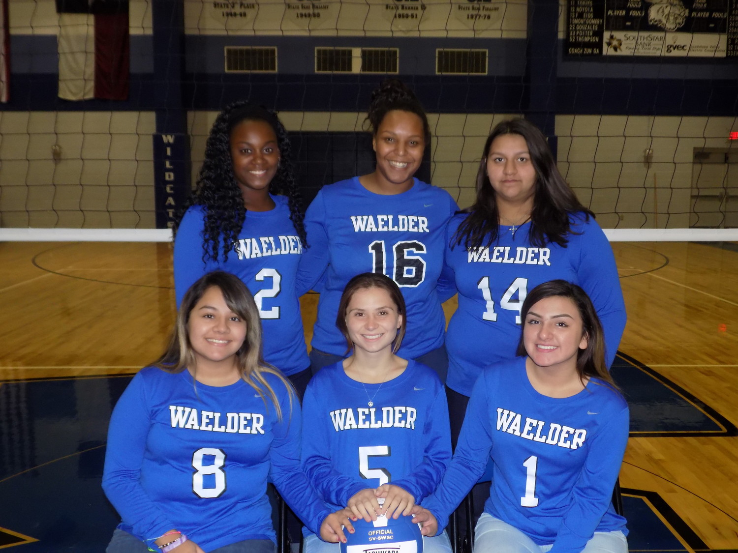 The Waelder Lady Wildcats had an impressive season, coming out of District 26-1A as champions. Many athletes won all-district honors. Pictured is the junior varsity team.