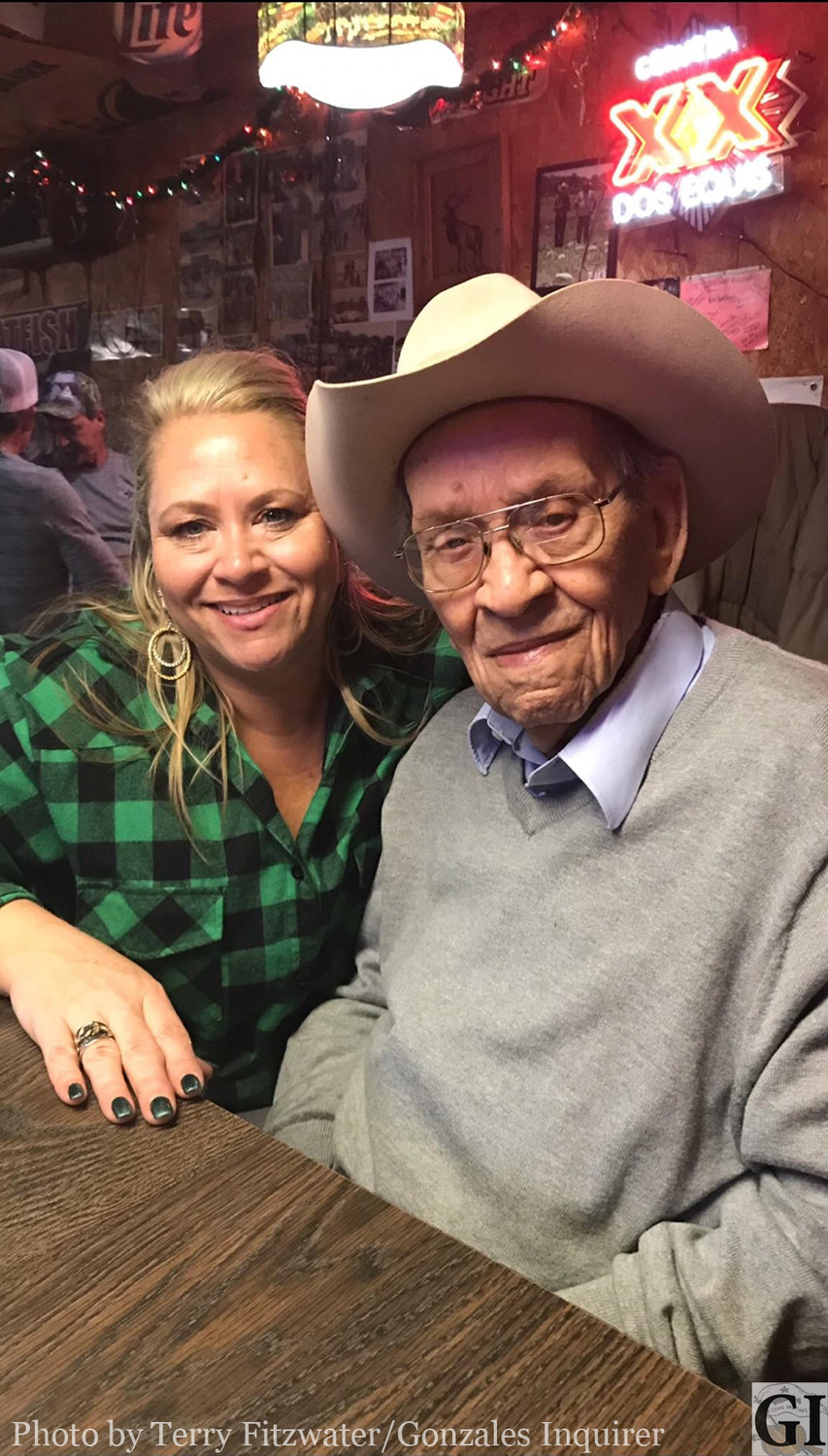 Pictured is Leanne Wilkerson with her father Bill May, who currently run Boomer’s Sports Bar. Boomer’s prides itself on many things, including making dinners for those who have nowhere to go on the major holidays.