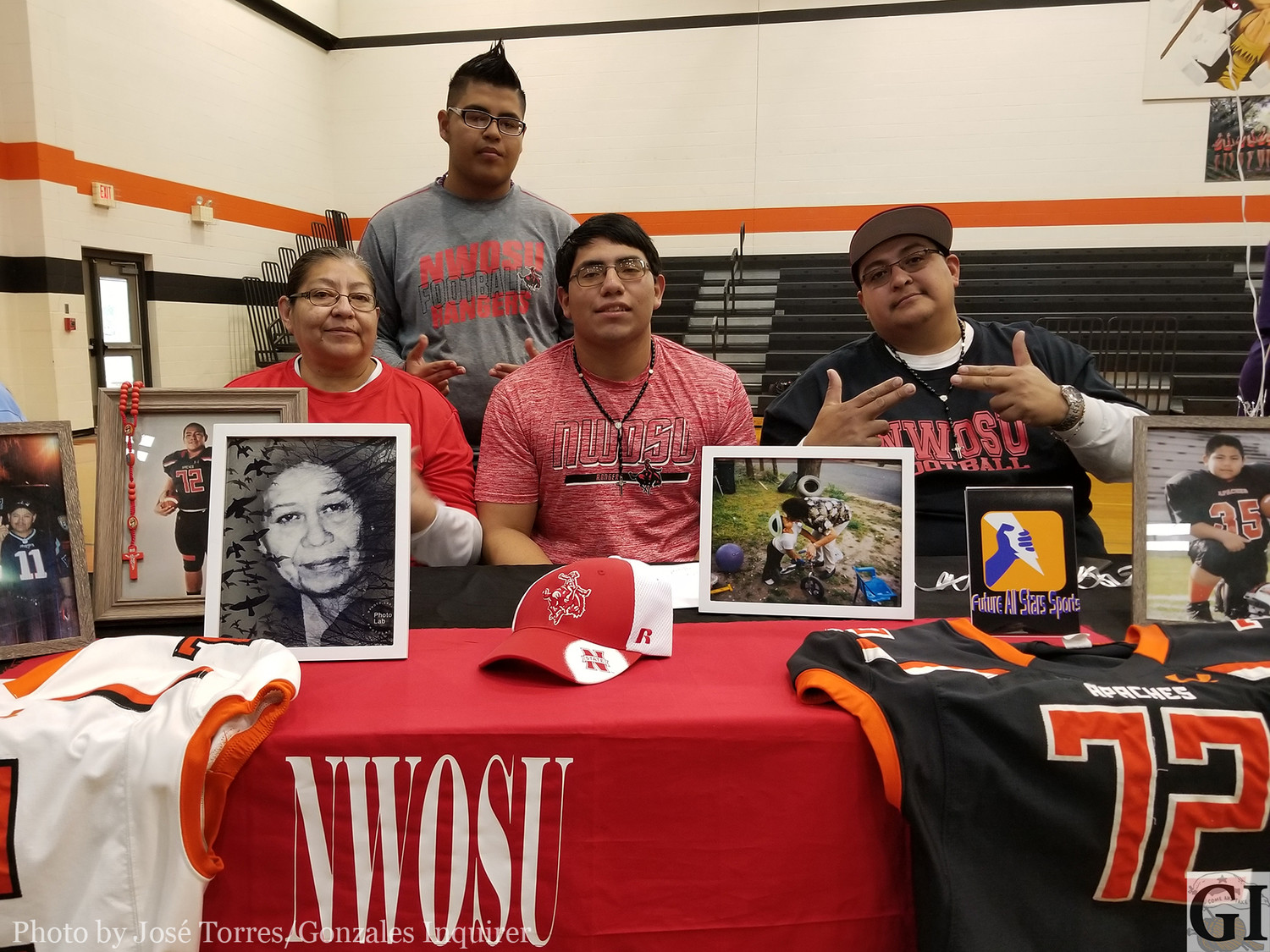 Juan “Bull” Licea signed on with Northwestern Oklahoma State University on National Signing Day last week.
