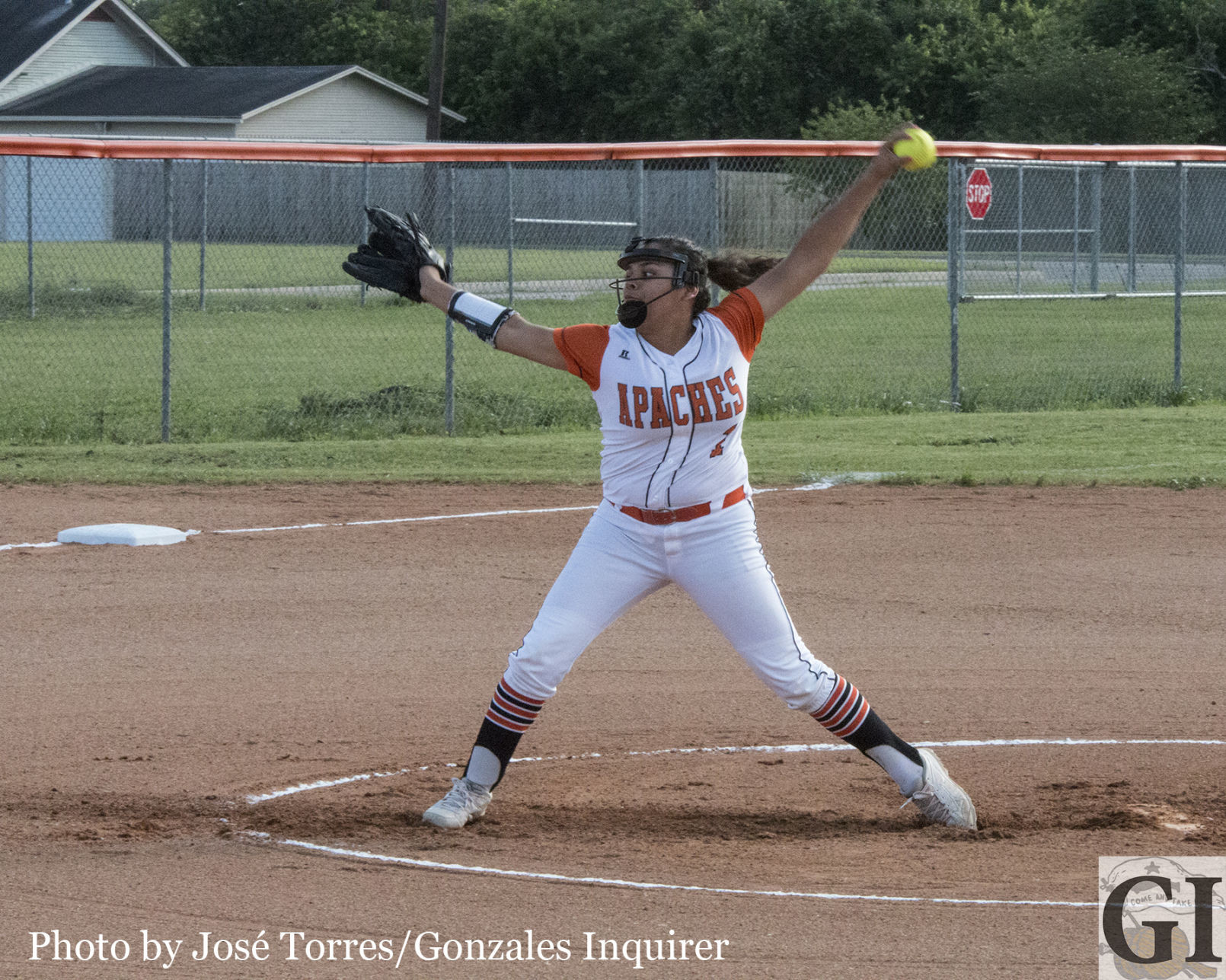 Carla Torres’ return to the mound has shown to be a boost for the Lady Apaches as head coach Sam White now has two quality pitchers he can rely on for the playoffs. Torres struck out five as she pitched all seven innings in their 5-1 win.