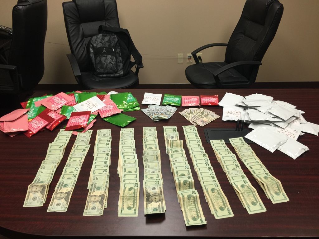 Gonzales County sheriff’s deputies confiscated over $4,000 in drug money last week after pulling over a Karnes City man for speeding and busting him with synthetic weed.