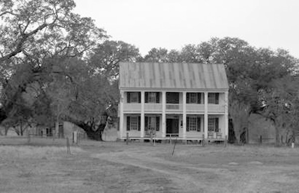 The McClure Braches House, a Greek Revival style plantation house built on a tract of land where Gen. Sam Houston briefly stayed before being ordered back on the road to San Jacinto. After restoration, it served as a set for the movie “True Women.”