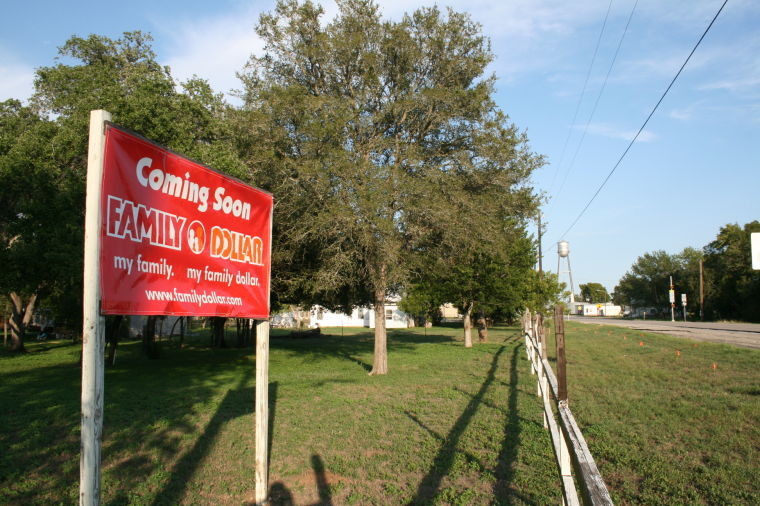 The one-acre tract on the city’s West side is a “sign of the times” in Waelder as the city anticipates a new Family Dollar store.