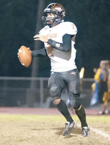 Gonzales quarterback Matt Hillman is one of 25 seniors who played in his final high school football game last Friday. The Apaches finished 6-4 as Hillman led in passing with 743 yards.