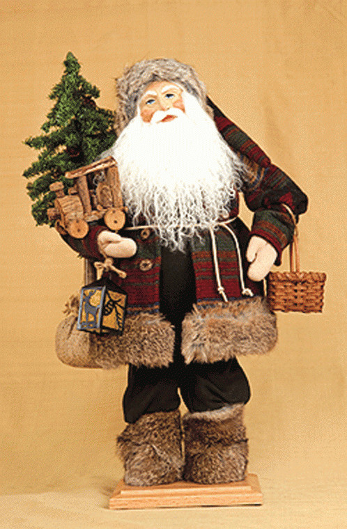 Santa of Cedar Lodge by Lynn Haney