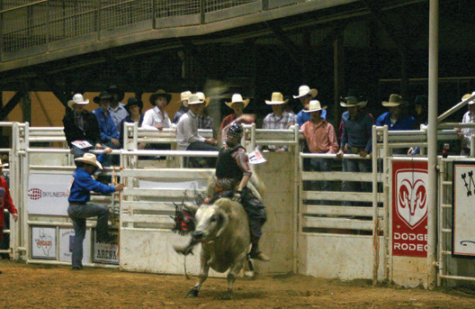The Cowboy Spring Break Youth Challenge kicked off on Saturday with full events underway. The Rodeo runs through Wednesday at J.B. Wells Jr. Park.