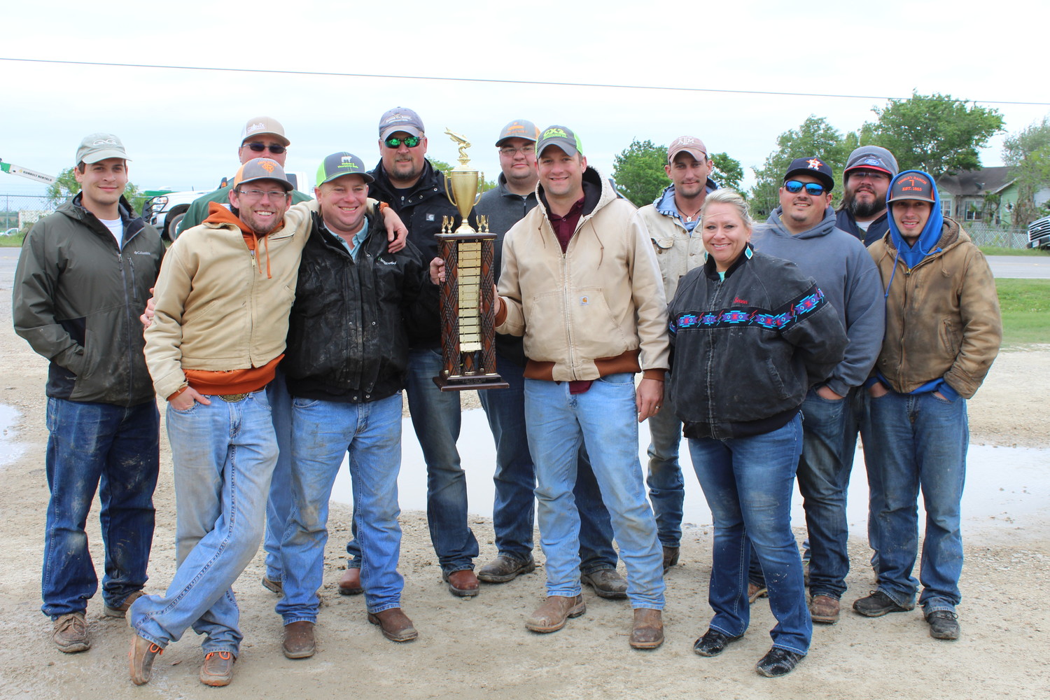 Yellow Fever (pictured) won the 14th annual Boomers catfish tournament over the weekend, capturing a total of 308 pounds of fish.