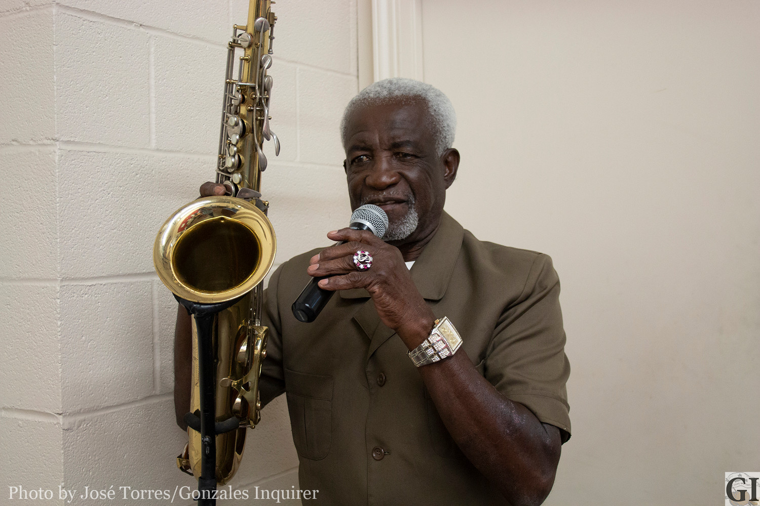 Legendary saxophone artist O.S. Grant will be performing the David Stewart Trucking Stage in Gonzales to kick off the Kenneth Stewart Trucking VIP Night at the Gonzales Inquirer’s Craft Beer Festival on Confederate Square.