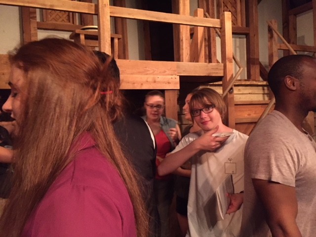 Shakespeare Ninja Ben DeMent has been rehearsing with veteran actors at Winedale the past two weeks for his performance today in “The Comedy of Errors.”