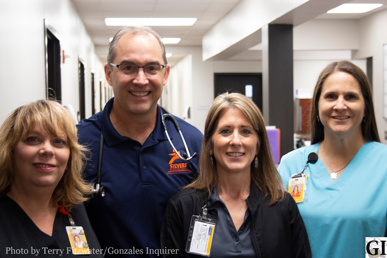 Dr. Hisey is proud of his longtime staff, including Doreen Funk, Stephanie Fojtik and Stacy Davis.