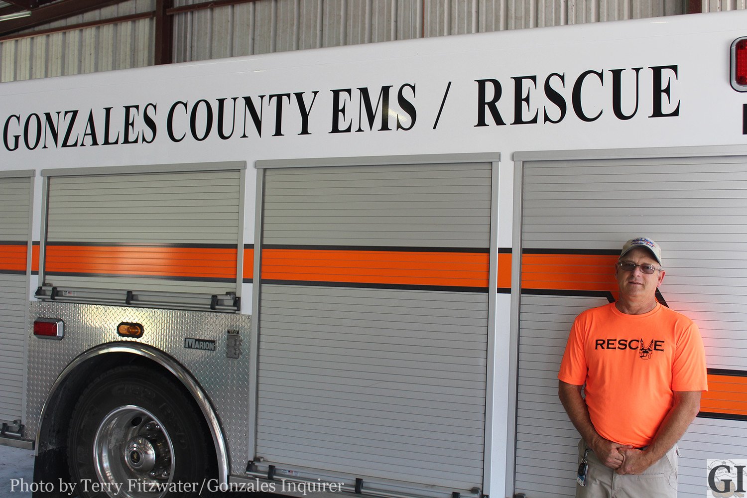 Gonzales County EMS and Rescue, under the helm of new permanent administrator Allen Linebrink (pictured here), is yet reason a business or industry would want to locate in Gonzales.