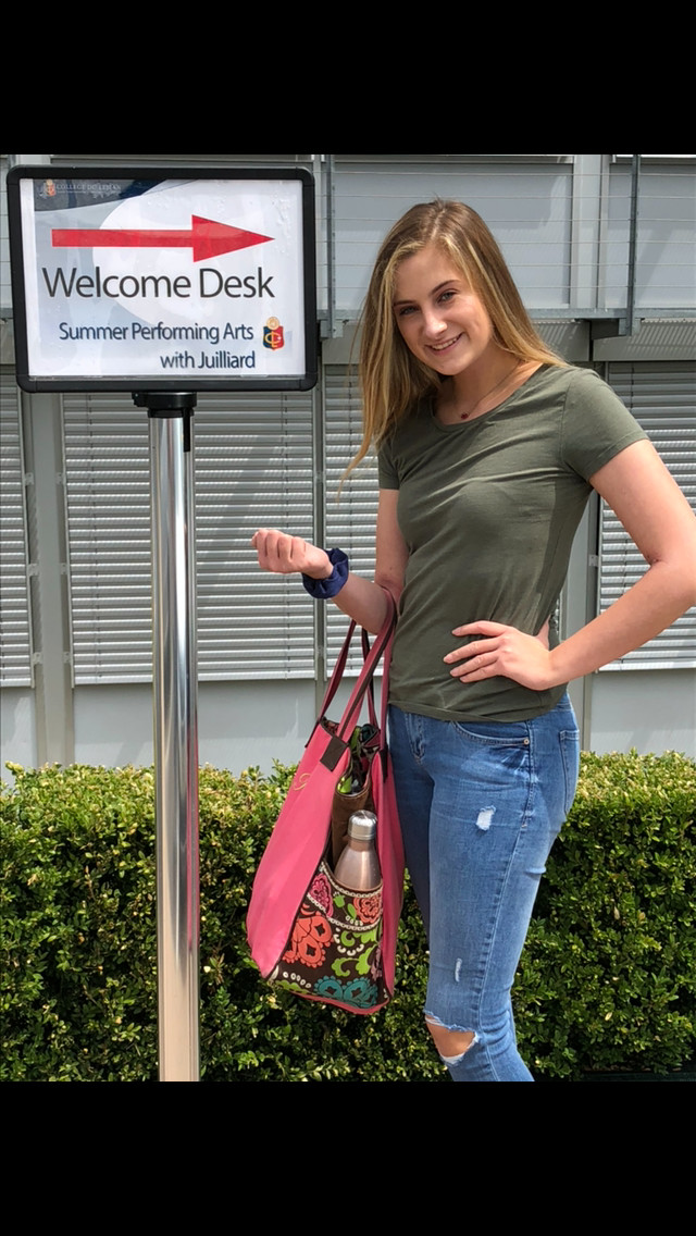 Local theatre actress Ruby Hamilton had an adventurous summer attending the prestigious Julliard School in Geneva, Switzerland. The program teaches the finer arts of dance and drama to a select few each year.