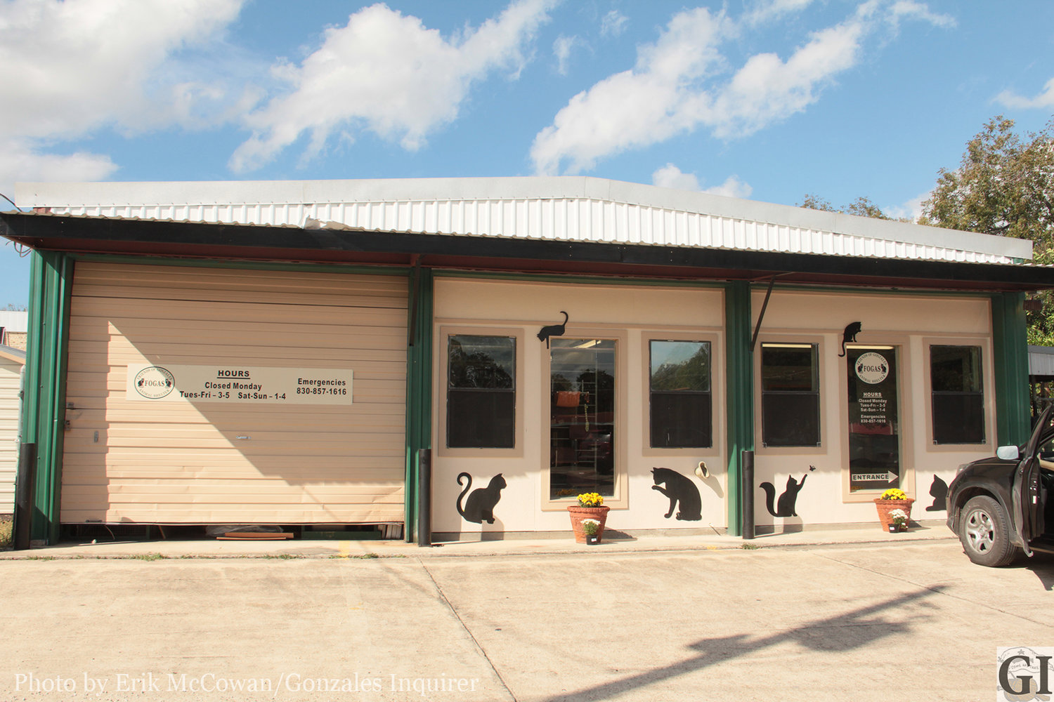 The Friends of Gonzales Animal Shelter has received some needed improvements thanks to generous volunteers, such as a new paint and signage to make the place more noticeable.