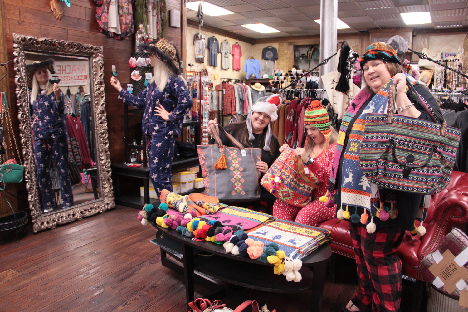 Downtown Gonzales can expect a pajama party on Black Friday, with Angels and Outlaws offering sweet deals and cool drinks for shoppers that are early to rise.