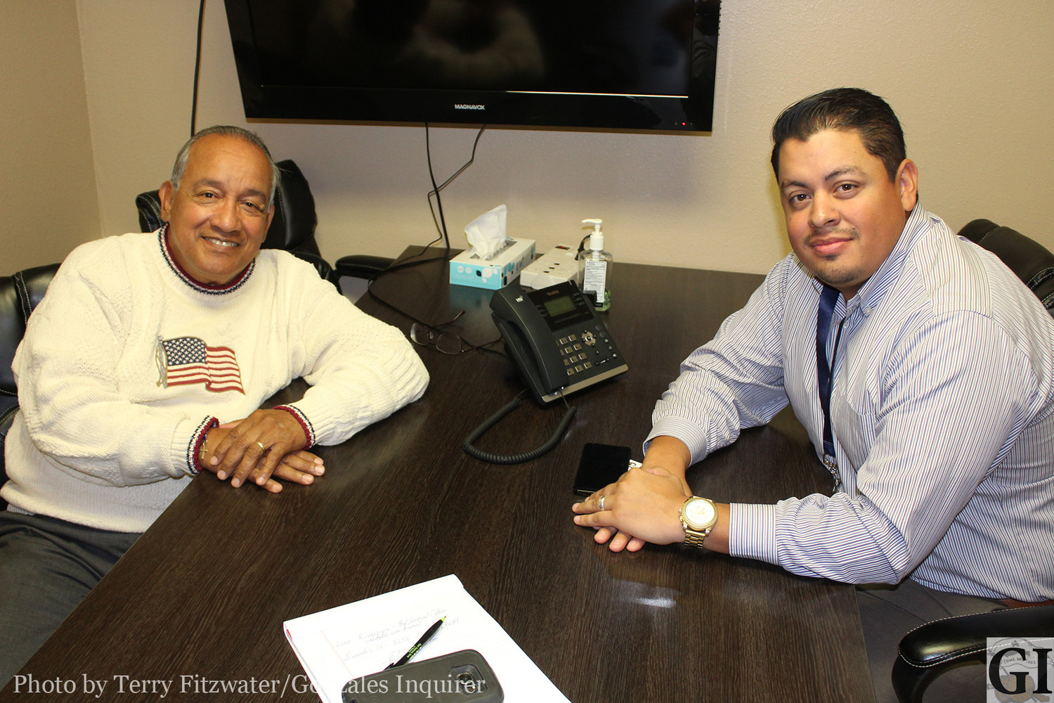 For the past 11 years, Henry Salas (left) has served as the CEO of the Community Health Centers of South Central Texas (CHCSCT). When he retires this week, Rafael De La Paz (right) will replace him.