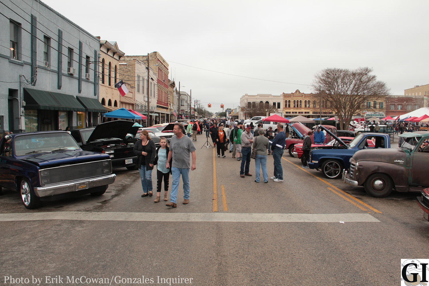 Though the expected number of cars and spectators were off by initial predictions, those that attended the Hot Rods and Hatters Car Show downtown on Saturday were treated to some sweet rides, live music, and various vendors.