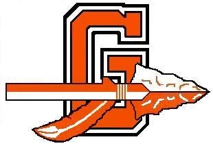 The G logo with the spear across it is expected to be the center court image of the high school gym once its repainted by the end of the month.
